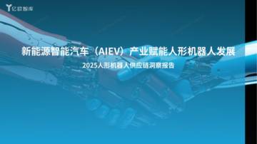 2025人形机器人供应链洞察报告.pdf