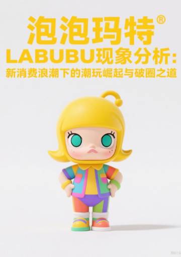 泡泡玛特LABUBU现象分析：新消费浪潮下的潮玩崛起与破圈之道.pdf