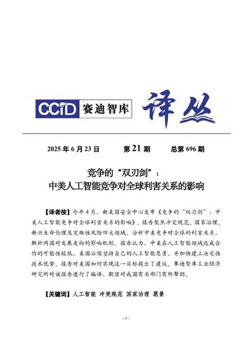 2025竞争的“双刃剑”：中美人工智能竞争对全球利害关系的影响报告.pdf