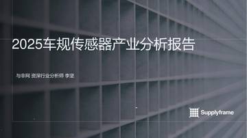 2025年车规传感器产业分析报告.pdf