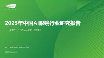 2025年中国AI眼镜行业研究报告.pdf