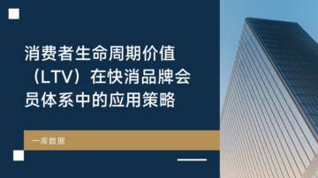 消费者生命周期价值（LTV）在快消品牌会员体系中的应用策略.pdf