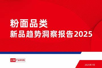 粉面品类新品趋势洞察报告2025.pdf
