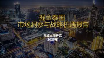 市场洞察与战略机遇报告2025-海域出海研究.pdf