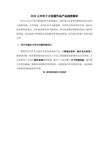 2025上半年十大轻奢作品产品趋势解析.pdf