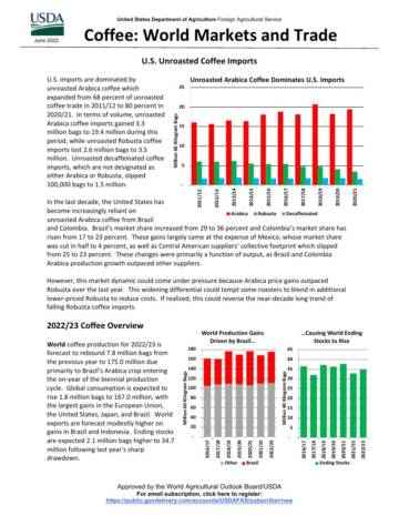 2022年全球咖啡市场和贸易报告.pdf
