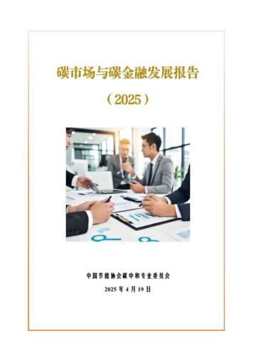 碳市场与碳金融发展报告（2025）.pdf
