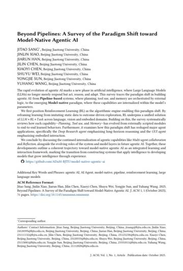 迈向模型原生智能体式人工智能的范式转变综述（英文）.pdf