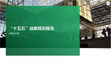 某建设企业“十五五”战略规划报告.pdf