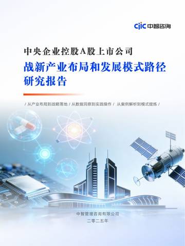 央企A股上市公司战新产业布局和模式路径比较研究报告.pdf
