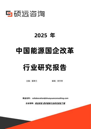 2025年中国能源国企改革行业研究报告.pdf