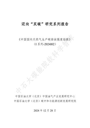 中国国内天然气生产碳排放强度指数.pdf