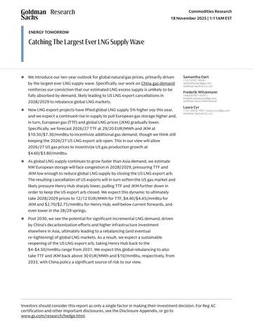 未来能源行业：把握史上最大规模液化天然气（LNG）供应浪潮（英文）.pdf