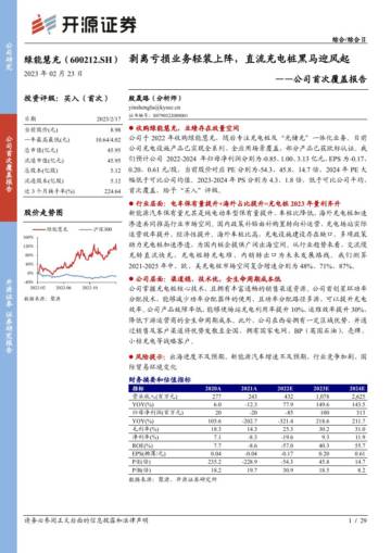 深度报告-20230223-开源证券-绿能慧充-600212.SH-公司首次覆盖报告_剥离亏损业务轻装上阵_直流充电桩黑马迎风起_29页_1mb.pdf