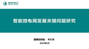 智能微电网发展关键问题研究.pdf