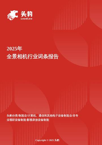 2025年全景相机行业词条报告.pdf
