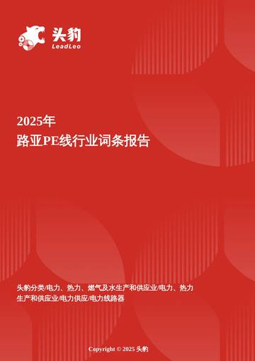 2025年路亚PE线行业词条报告.pdf