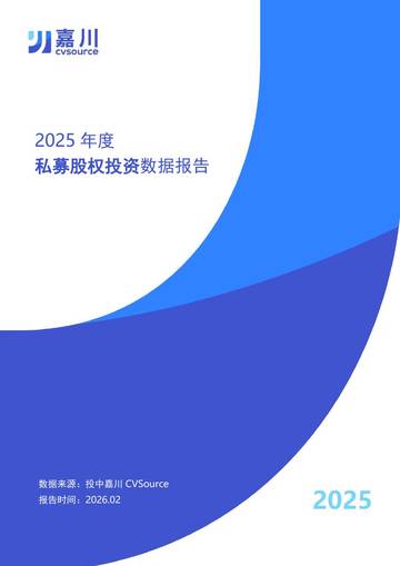 2025年中国资本市场私募股权投资数据分析报告.pdf
