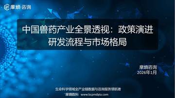 2026年中国兽药产业全景透视：政策演进研发流程与市场格局报告.pdf
