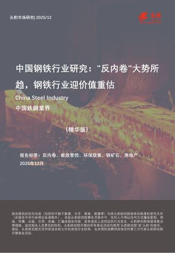 中国钢铁行业研究：_反内卷_大势所趋，钢铁行业迎价值重估.pdf