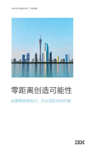 零距离创造可能性—全面释放协同力，为大湾区共创价值.pdf