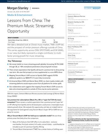 中国流媒体音乐市场的高端化机遇（英文）.pdf