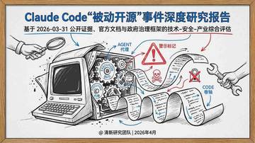清新研究团队：2026年ClaudeCode被动开源事件深度研究报告