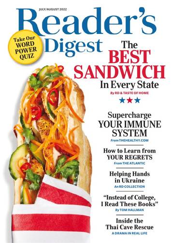 国际学生课外读物美国读者文摘 Reader's Digest USA 07.08 2022