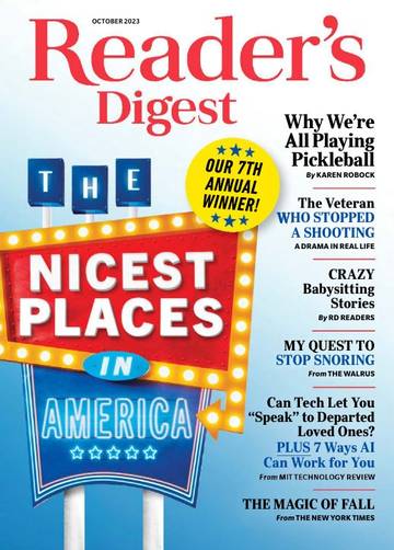 国际学生课外读物美国读者文摘Reader's Digest USA 10.2023