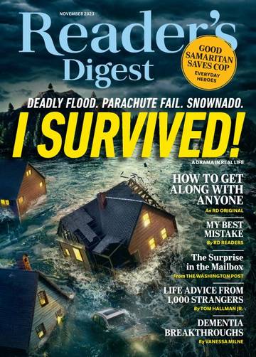 国际学生课外读物美国读者文摘Reader's Digest USA 11.2023