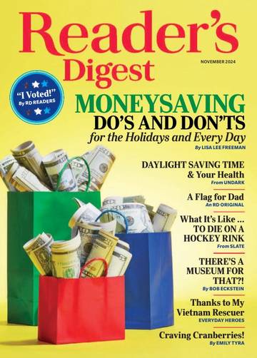 国际学生课外读物美国读者文摘Reader's Digest USA 11.2024