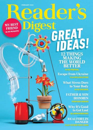 国际学生课外读物美国读者文摘Reader's Digest USA 02.2024