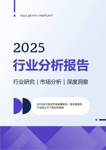2025动力电池市场发展现状技术趋势及产业链上中下游分析报告.pdf