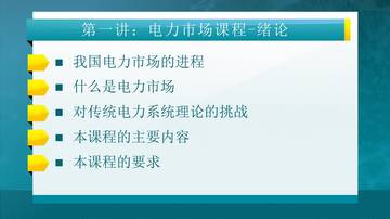 445页电力市场概论全套课件.pdf