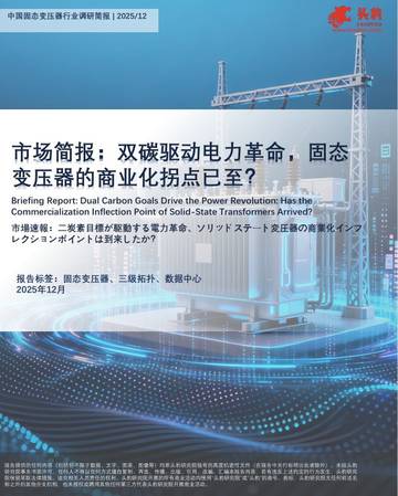 市场洞察：双碳驱动电力革命，固态变压器的商业化拐点已至？.pdf