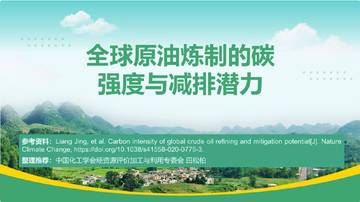 全球原油炼制的碳强度与减排潜力.pdf