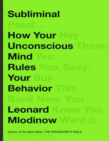 《潜意识》Subliminal How Your Unconscious Mind Rules Your Behavior