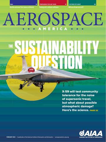 国际学生课外读物美国太空杂志Aerospace America 2024 02