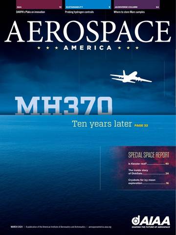 国际学生课外读物美国太空杂志Aerospace America 2024 03