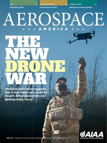 国际学生课外读物美国太空杂志Aerospace America 2024 04