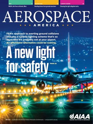 国际学生课外读物美国太空杂志Aerospace America 2024 05