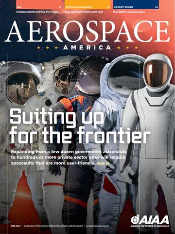 国际学生课外读物美国太空杂志Aerospace America 2024 06