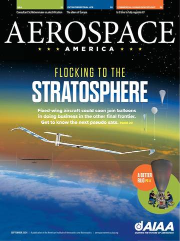 国际学生课外读物美国太空杂志Aerospace America 2024 09