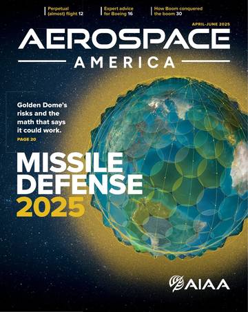 国际学生课外读物美国太空杂志Aerospace America 2025 04-06