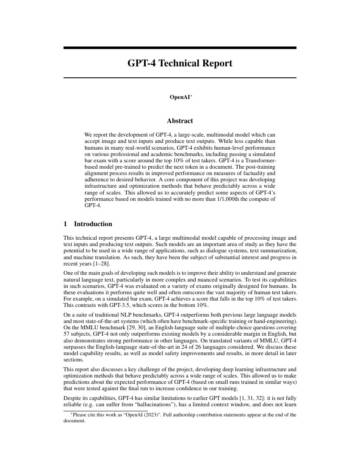 OpenAI：GPT-4 技术报告（英文版）.pdf