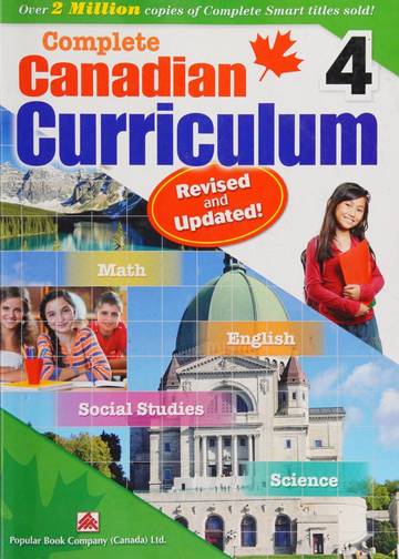 Complete Canadian curriculum. Grade 4, Math, English, social studies, science