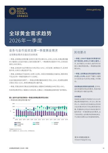 2026年一季度全球黄金需求趋势报告.pdf