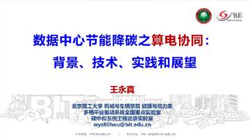 2026数据中心节能降碳之算电协同背景技术实践和展望报告.pdf