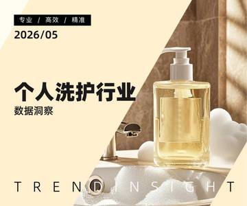 个人洗护行业数据洞察.pdf