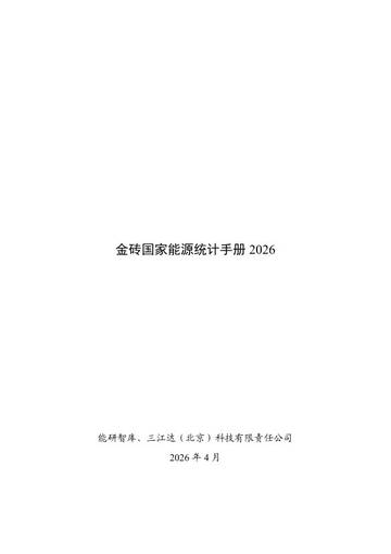 2026年金砖国家能源统计手册.pdf
